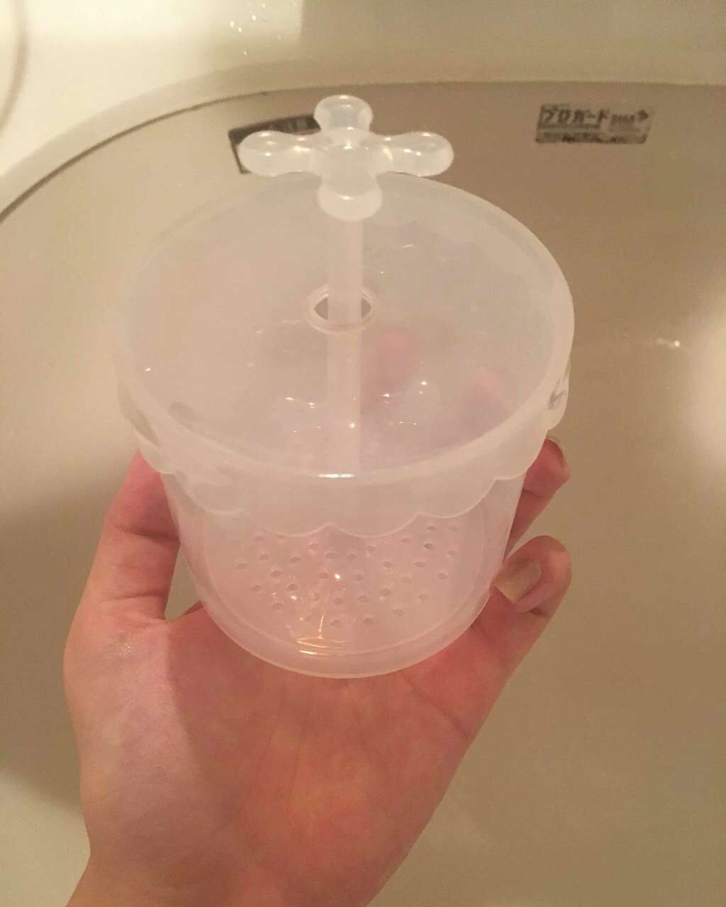 ほいっぷるん/DAISO/その他スキンケアグッズを使ったクチコミ（2枚目）