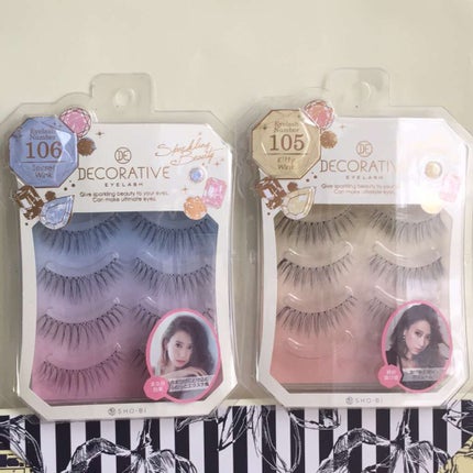 デコラティブアイラッシュ 上まつ毛用 (重ねるつけまつげ)/Decorative Eyelash/つけまつげを使ったクチコミ(1枚目)