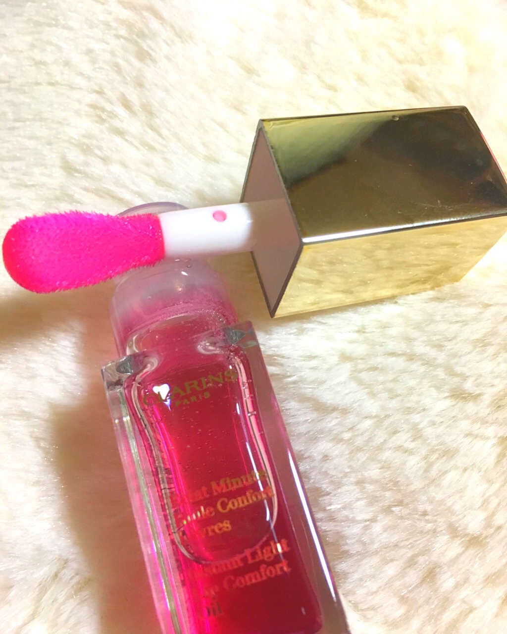 コンフォート リップオイル /CLARINS/リップグロスを使ったクチコミ(2枚目)