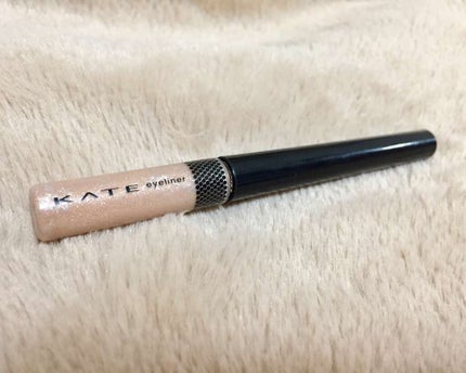 KATE ティアリードロップライナーのクチコミ「ケイト ティアリードロップライナー
✓ BE-1
細かいラメがいっぱい入ってて、
ベージュ.....」(1枚目)