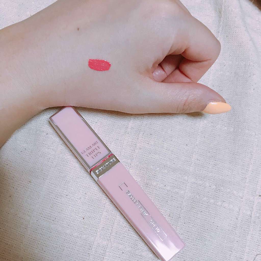 シグネチャー グラムアート トリプルリップス/MISSHA/リップグロスを使ったクチコミ(1枚目)