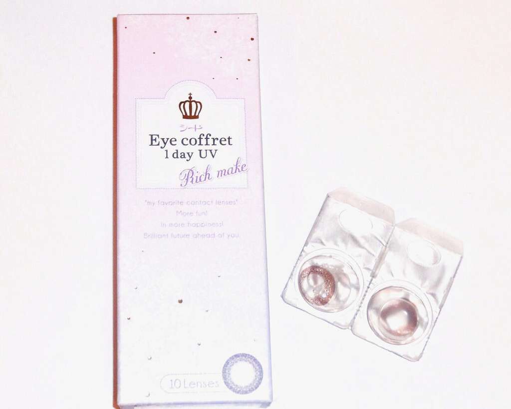 アイコフレ ワンデー UV/シード/ワンデー(1DAY)カラコンを使ったクチコミ(1枚目)