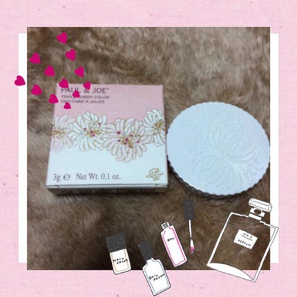 トリプル チーク カラー/PAUL & JOE BEAUTE/ジェル・クリームチークを使ったクチコミ(1枚目)