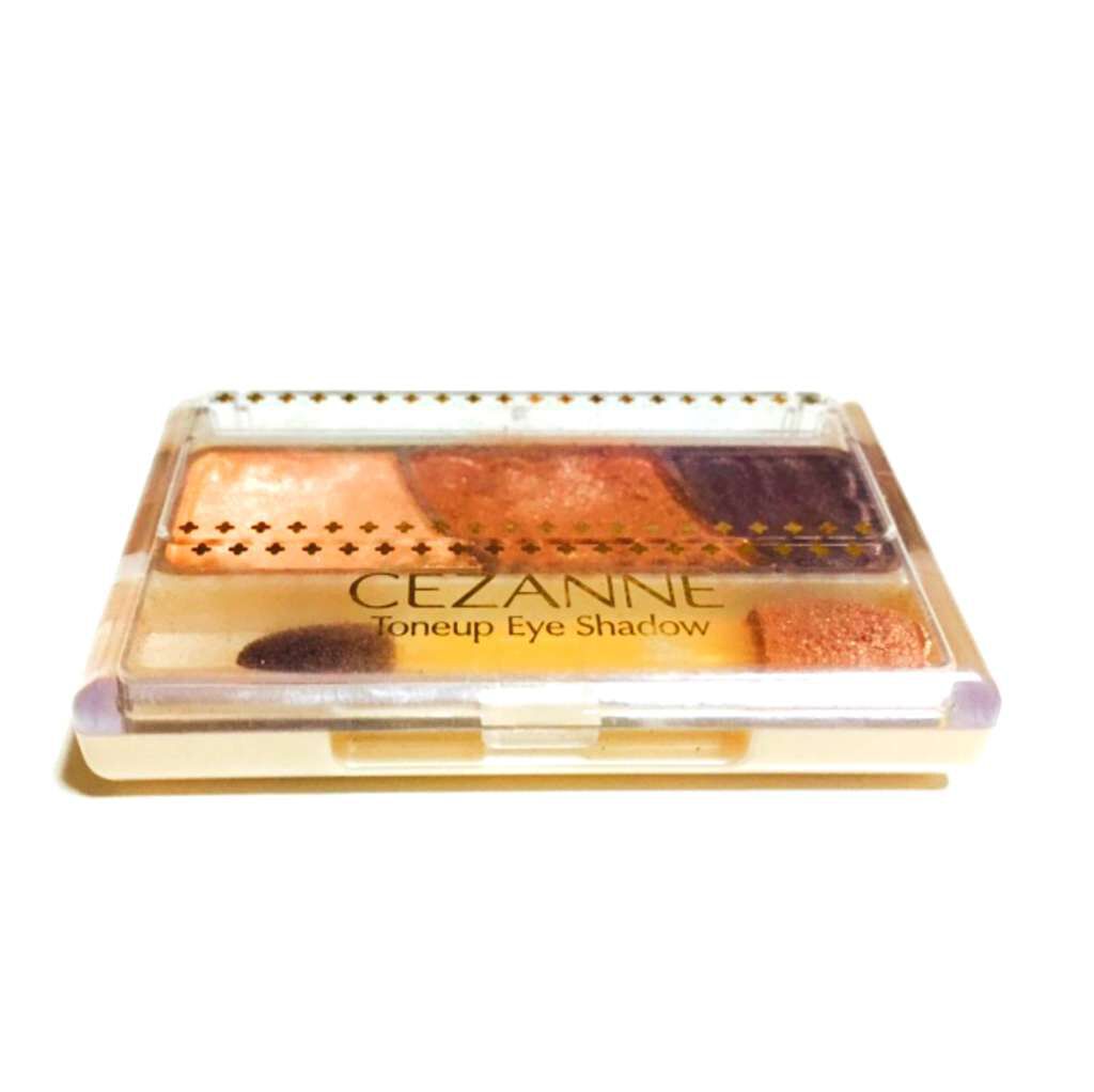 トーンアップアイシャドウ/CEZANNE/アイシャドウパレットを使ったクチコミ(1枚目)