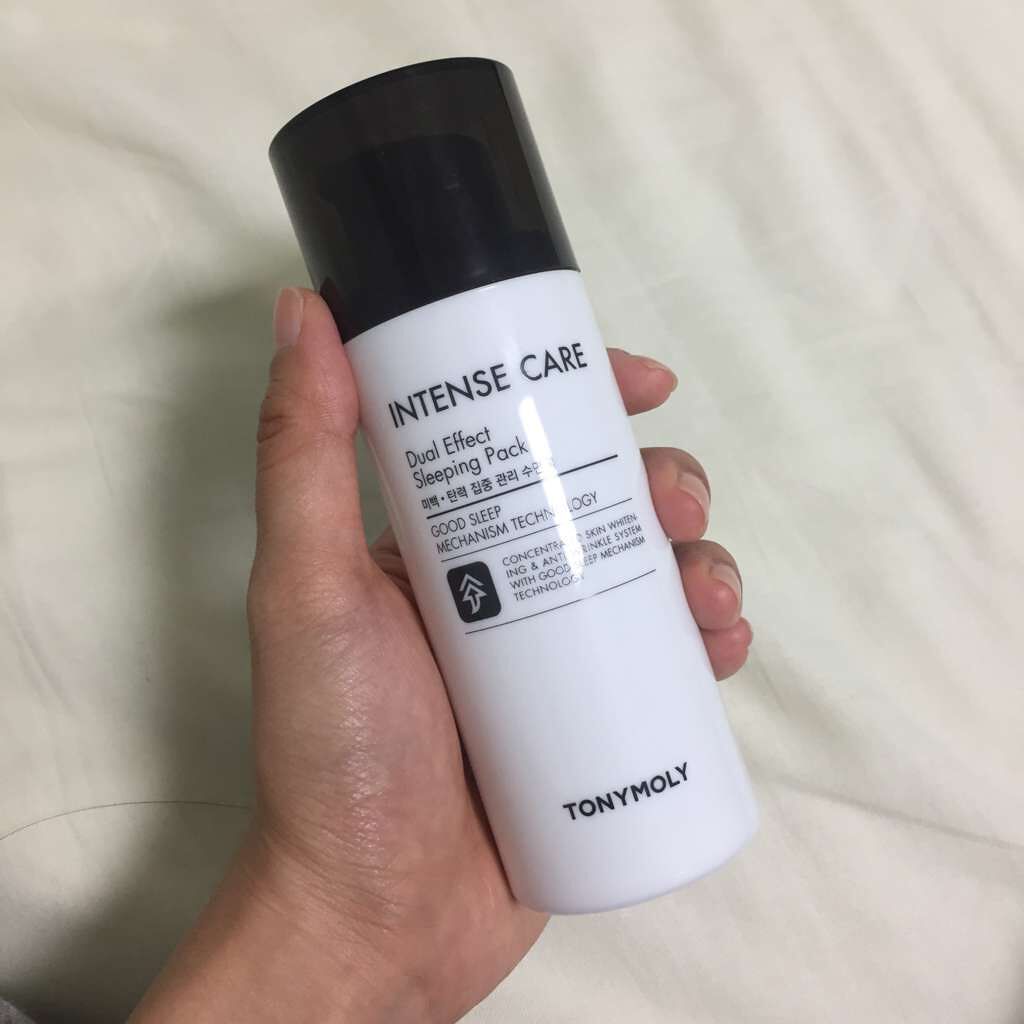 インテンスケア デュアル エフェクト スリーピングパック/TONYMOLY/洗い流すパック・マスクを使ったクチコミ（1枚目）