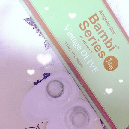 Angelcolor Bambi Series Vintage 1day/AngelColor/ワンデー(1DAY)カラコンを使ったクチコミ(1枚目)