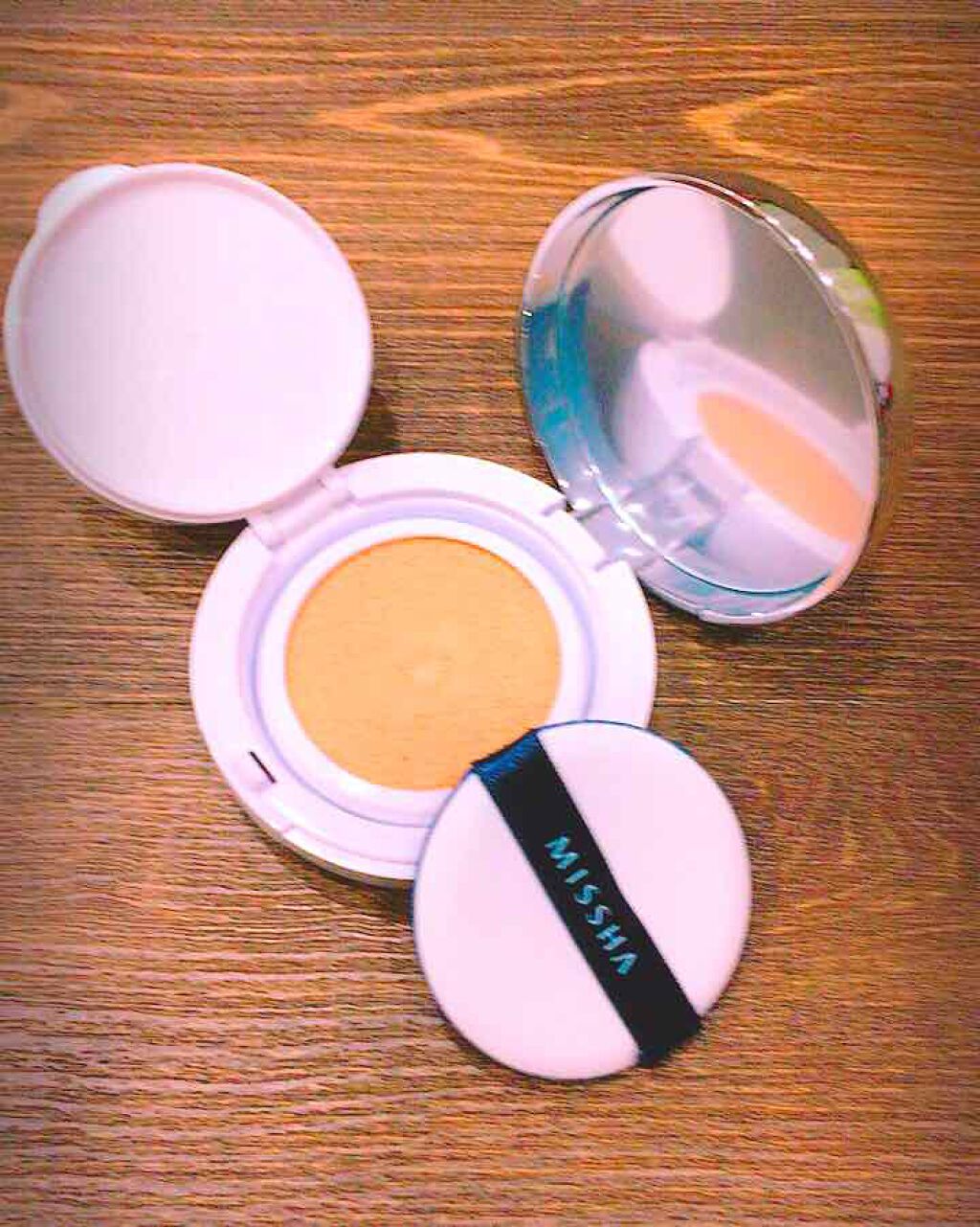 M クッションファンデーション(マット)/MISSHA/クッションファンデーションを使ったクチコミ(2枚目)