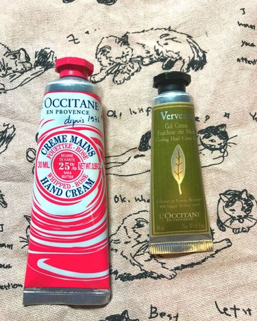 シア ホイップハンドクリーム ローズ/L'OCCITANE/ハンドクリームを使ったクチコミ（1枚目）