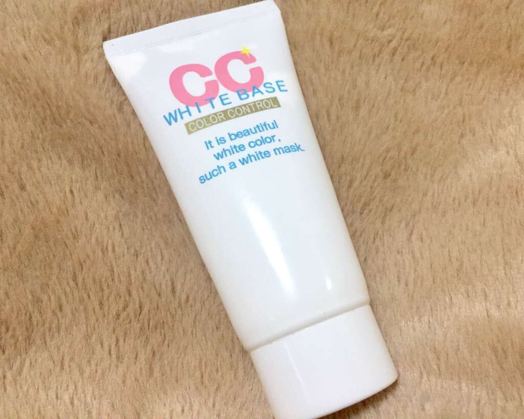 アイケイ CC WHITE BASE（旧）のクチコミ「〈  CC WHITE BASE  〉

出した時はホイップクリームみたいな感じやけど、
馴染.....」（1枚目）