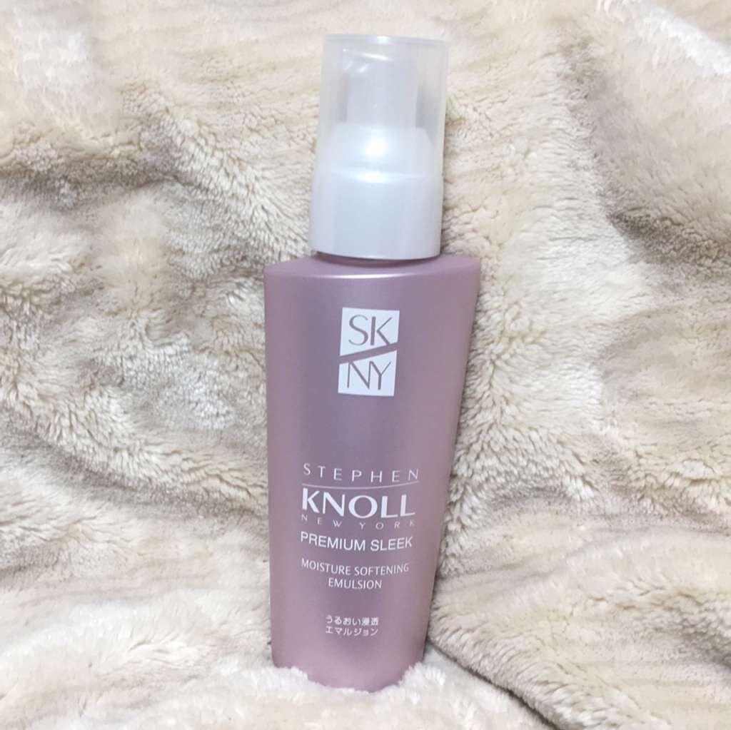 プレミアムスリーク モイスチュアソフニング エマルジョン/スティーブンノル ニューヨーク/ヘアミルクを使ったクチコミ(1枚目)