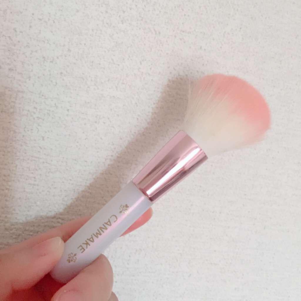 ソフトチークブラシ/キャンメイク/メイクブラシを使ったクチコミ(1枚目)