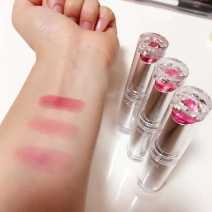 ラスティンググロスリップ/CEZANNE/口紅を使ったクチコミ(3枚目)