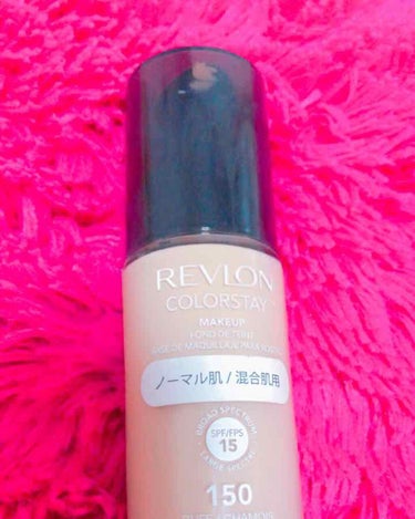 カラーステイ メイクアップ/REVLON/リキッドファンデーションを使ったクチコミ（1枚目）