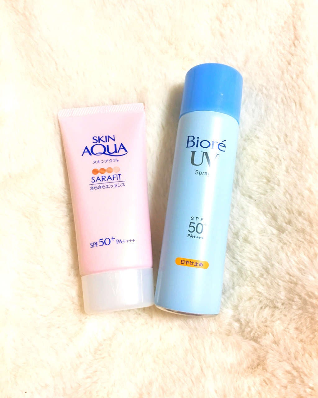 サラフィットUV さらさらエッセンス アクアフローラルの香り/スキンアクア/日焼け止め・UVケアを使ったクチコミ(1枚目)