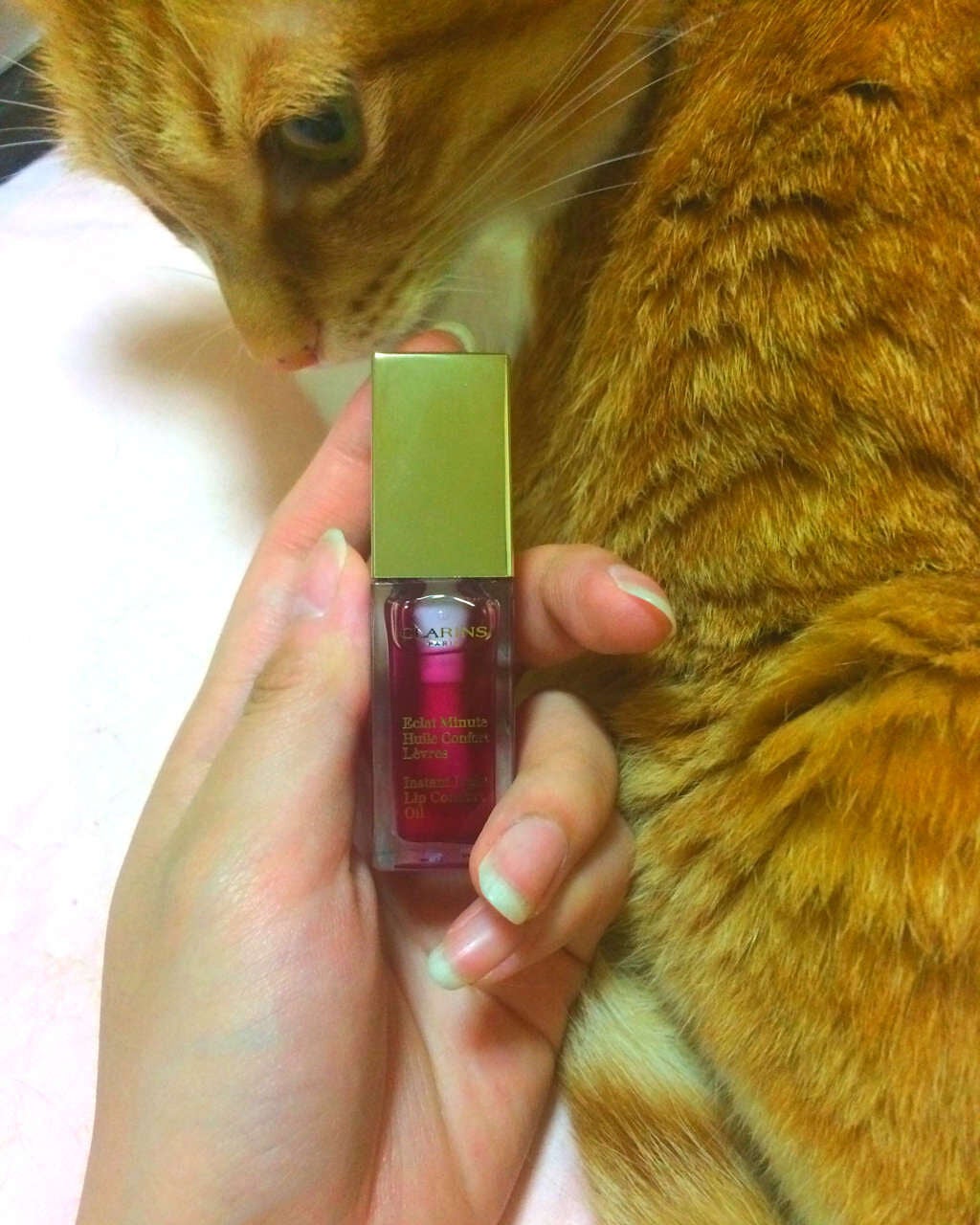 コンフォート リップオイル /CLARINS/リップグロスを使ったクチコミ(1枚目)