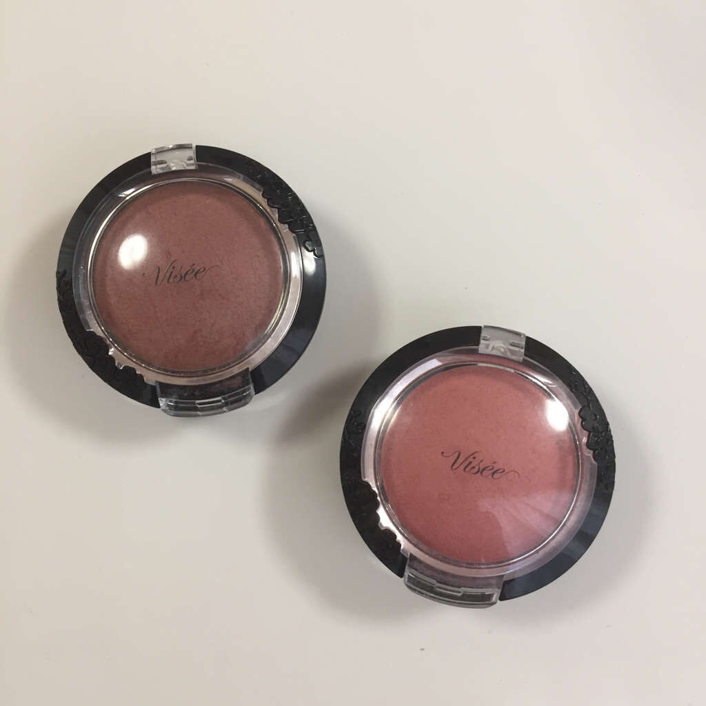 リシェ フォギーオン チークス PK800 コーラルピンク/Visée/パウダーチークを使ったクチコミ（3枚目）