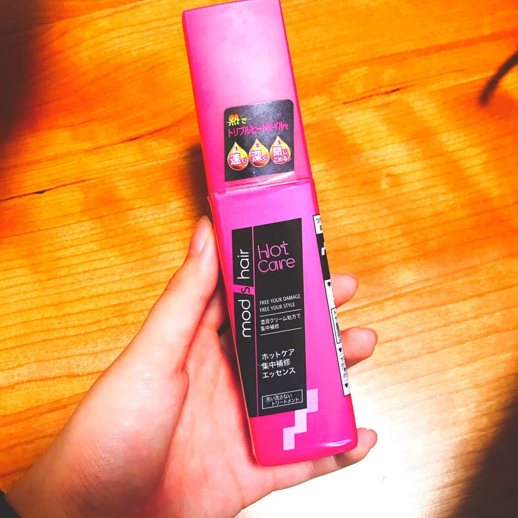 ホットケア 集中補修エッセンス/モッズ・ヘア/アウトバストリートメントを使ったクチコミ(1枚目)