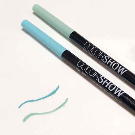 カラー ショー ライナー/MAYBELLINE NEW YORK/ペンシルアイライナーを使ったクチコミ(2枚目)