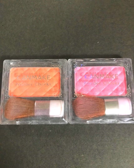 【旧品】パウダーチークス/キャンメイク/パウダーチークを使ったクチコミ(1枚目)