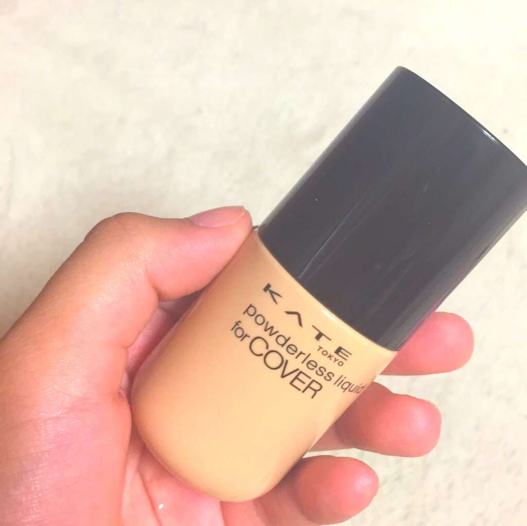 パウダレスリキッド/KATE/リキッドファンデーションを使ったクチコミ(1枚目)