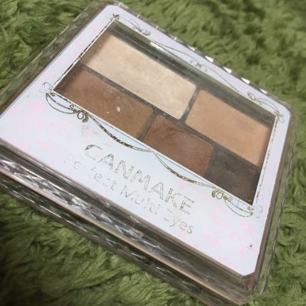 パーフェクトマルチアイズ/キャンメイク/アイシャドウパレットを使ったクチコミ(1枚目)