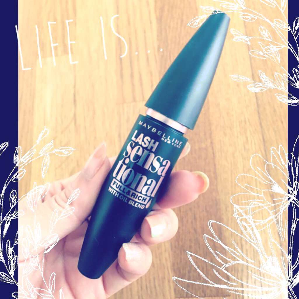 ラッシュセンセーショナル フル＆リッチ/MAYBELLINE NEW YORK/マスカラを使ったクチコミ（1枚目）