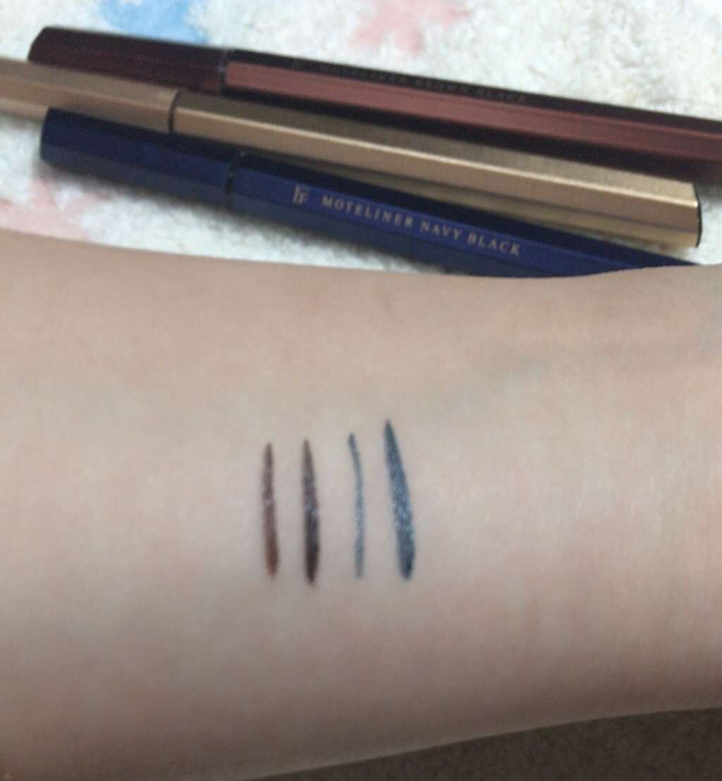 モテライナー リキッド/UZU BY FLOWFUSHI/リキッドアイライナーを使ったクチコミ(3枚目)