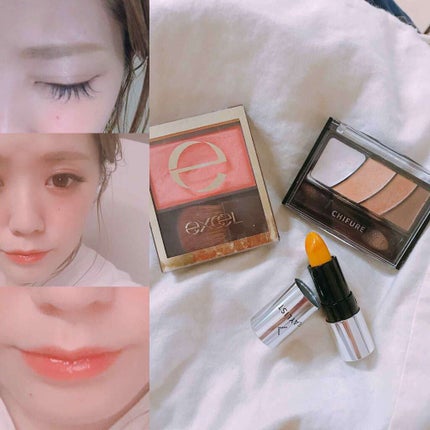 スキニーリッチチーク/excel/パウダーチークを使ったクチコミ(1枚目)