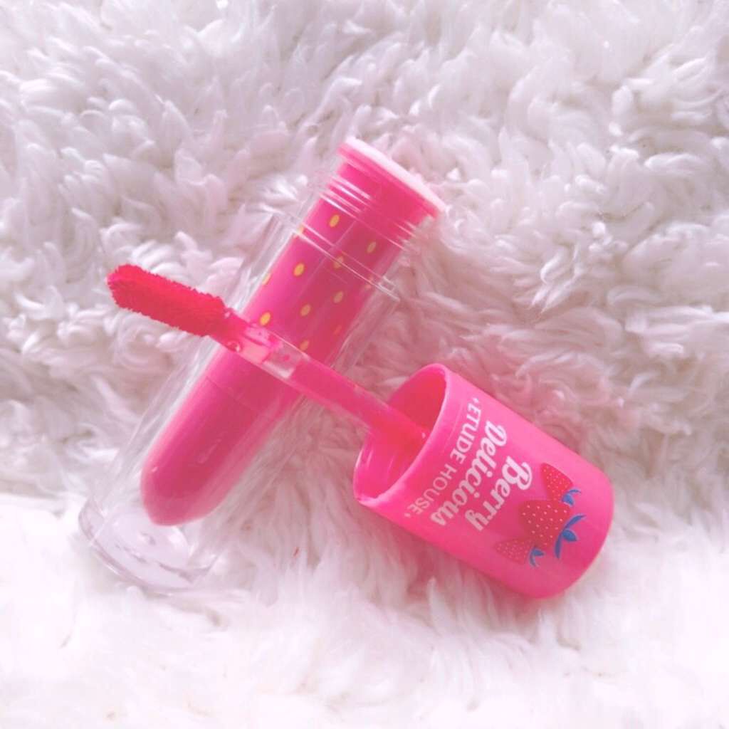 ベリーデリシャス カラーイン リキッドリップジューシー/ETUDE/口紅を使ったクチコミ(2枚目)