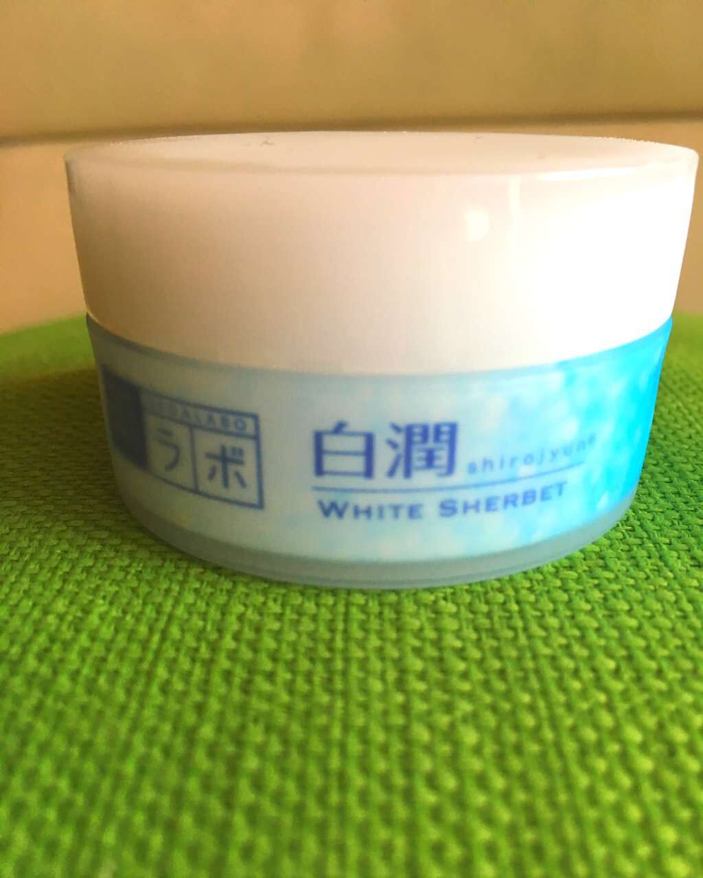 白潤冷感美白シャーベット/肌ラボ/フェイスクリームを使ったクチコミ（1枚目）