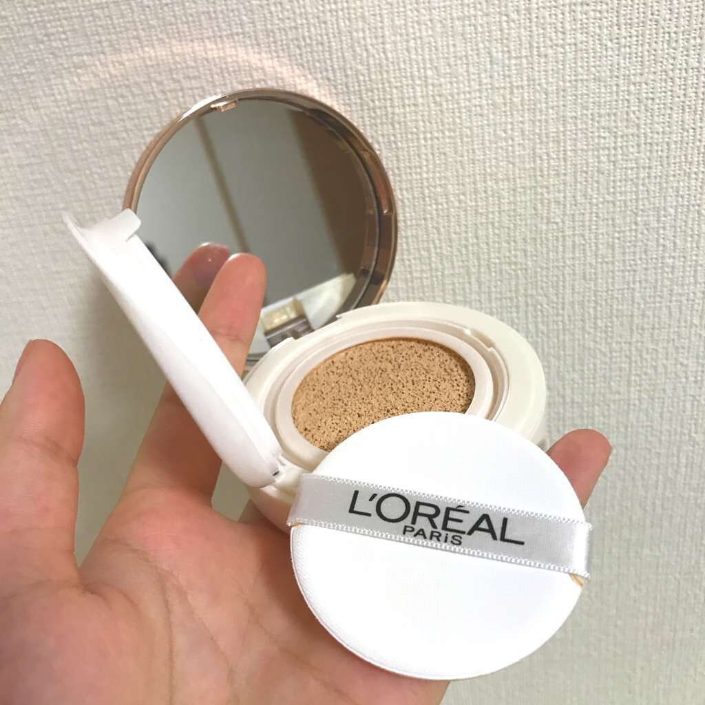 ルーセントマジック クッションルミエール/ロレアル パリ/クッションファンデーションを使ったクチコミ(2枚目)