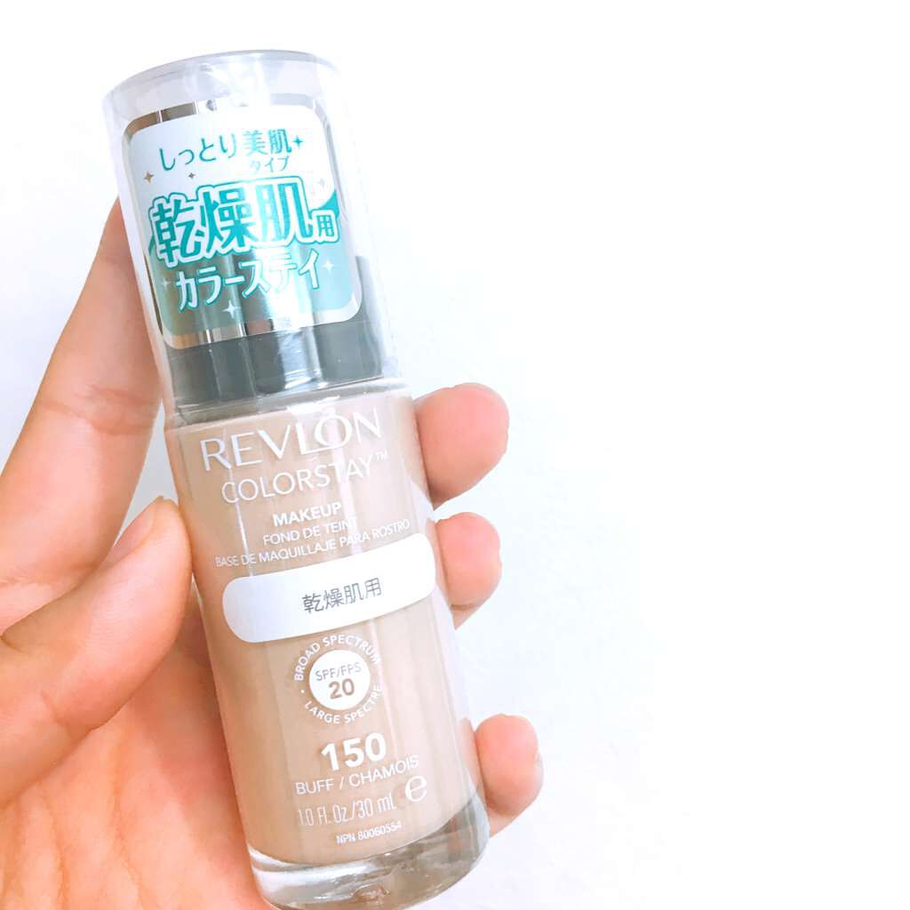カラーステイ メイクアップ/REVLON/リキッドファンデーションを使ったクチコミ（1枚目）