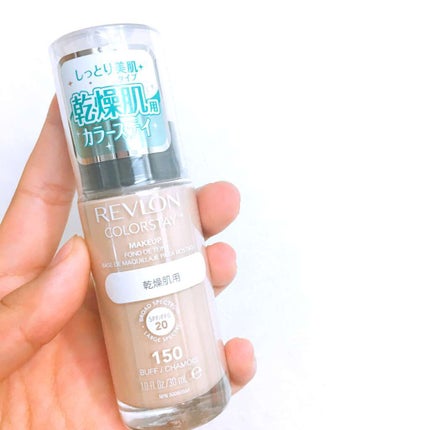 カラーステイ メイクアップ/REVLON/リキッドファンデーションを使ったクチコミ(1枚目)