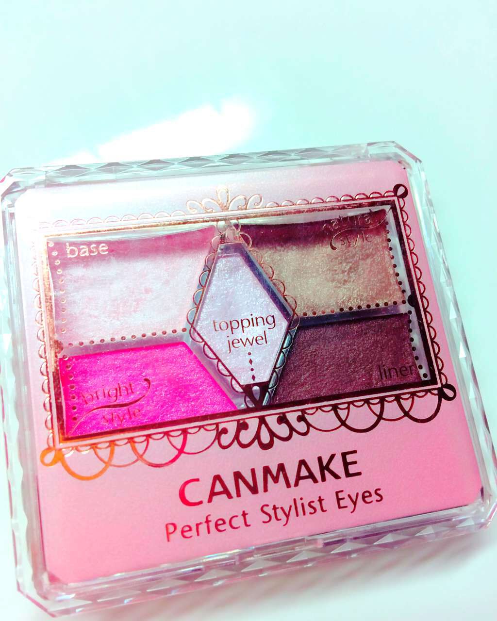 【旧品】パーフェクトスタイリストアイズ/キャンメイク/アイシャドウパレットを使ったクチコミ(1枚目)