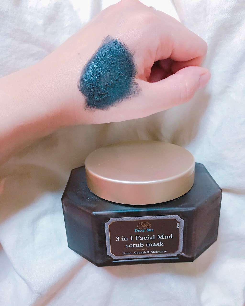 3in1 フェイシャル マッド スクラブ マスク/SABON/洗い流すパック・マスクを使ったクチコミ（1枚目）