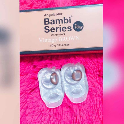 Angelcolor Bambi Series Vintage 1day/AngelColor/ワンデー(1DAY)カラコンを使ったクチコミ(1枚目)