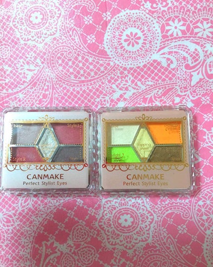 【旧品】パーフェクトスタイリストアイズ/キャンメイク/アイシャドウパレットを使ったクチコミ(1枚目)