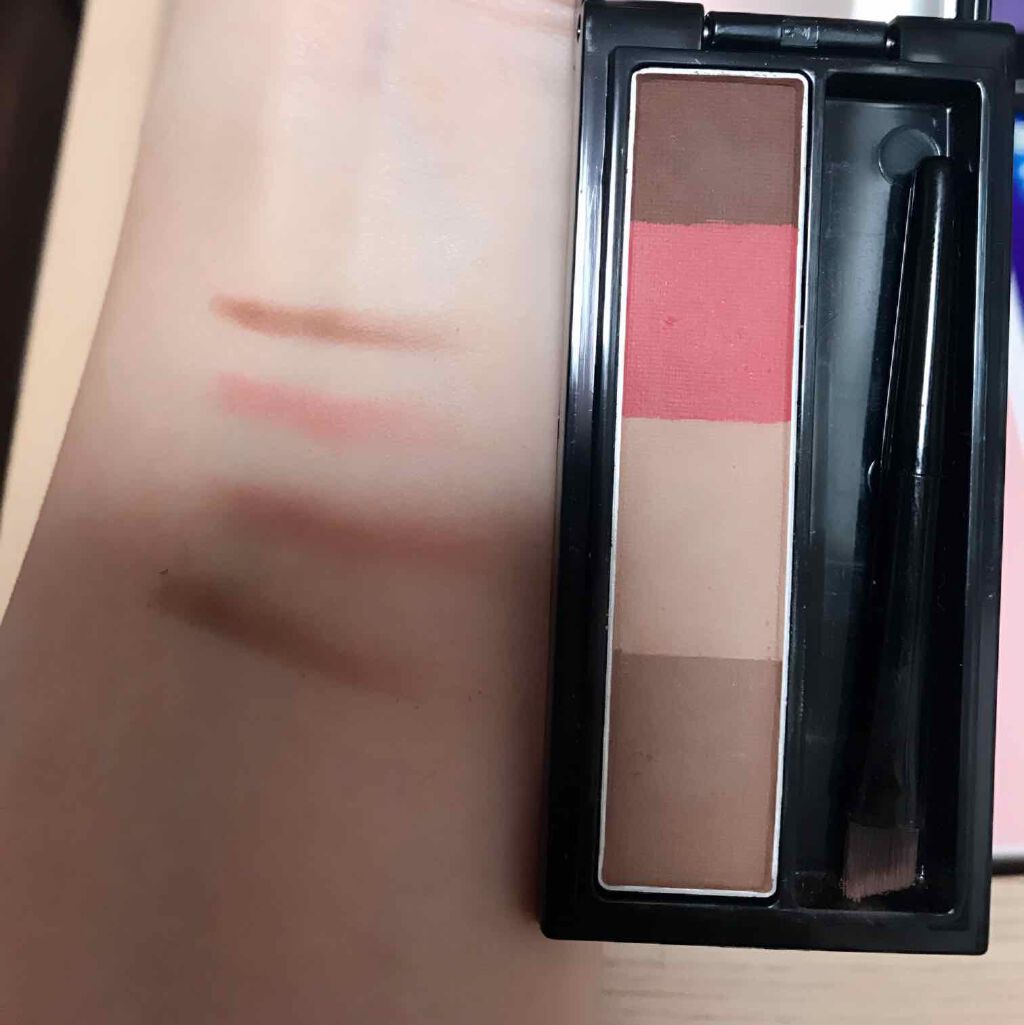 リシェ カラーリング アイブロウパウダー/Visée/パウダーアイブロウを使ったクチコミ(1枚目)