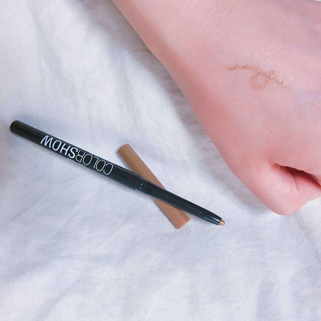 カラー ショー ライナー/MAYBELLINE NEW YORK/ペンシルアイライナーを使ったクチコミ（1枚目）