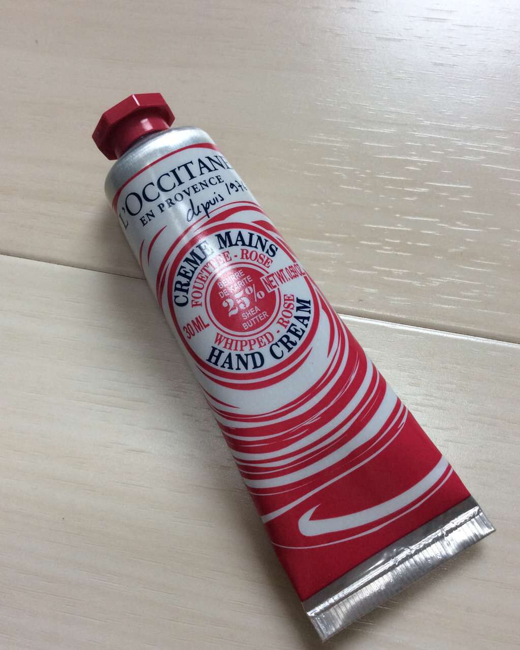 シア ホイップハンドクリーム/L'OCCITANE/ハンドクリームを使ったクチコミ(1枚目)