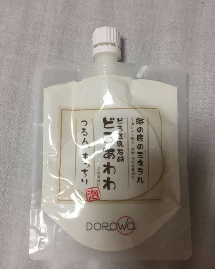どろ豆乳石鹸 どろあわわ/健康コーポレーション/洗顔フォームを使ったクチコミ(1枚目)