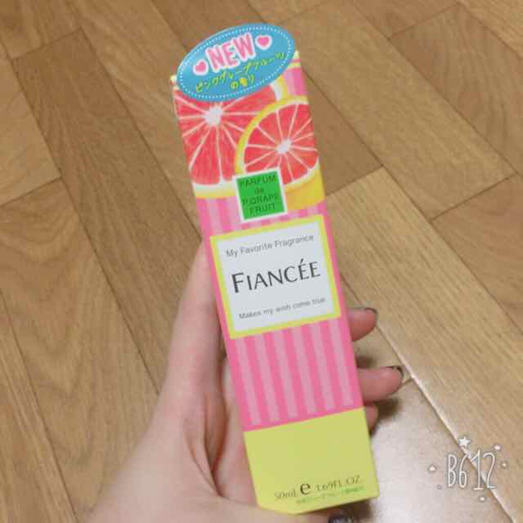 ボディミスト ピンクグレープフルーツの香り/フィアンセ/香水(レディース)を使ったクチコミ(1枚目)