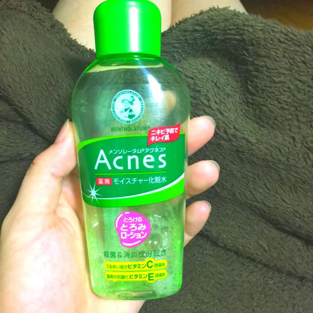 薬用モイスチャー化粧水/メンソレータム アクネス/化粧水を使ったクチコミ(1枚目)