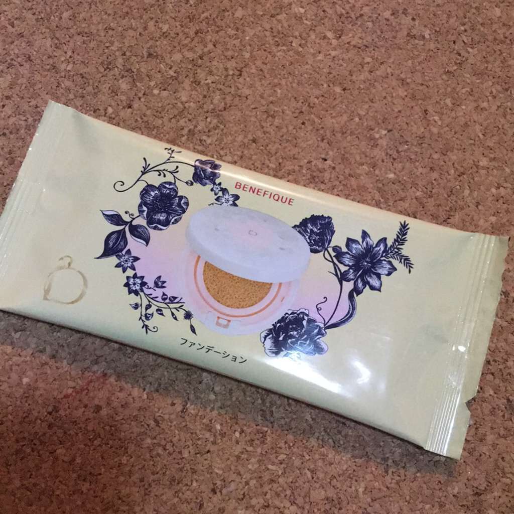 ベネフィーク クッションコンパクト/BENEFIQUE/クッションファンデーションを使ったクチコミ(1枚目)