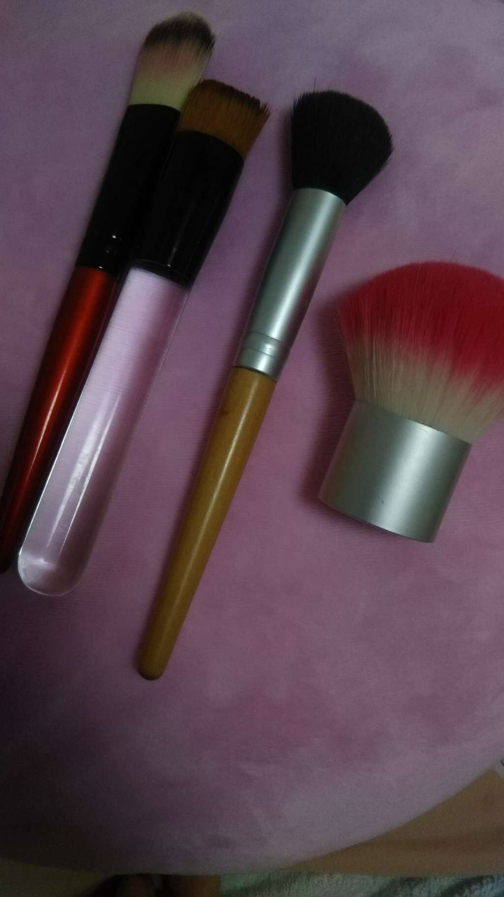 春姫 ファンデーションブラシ/DAISO/メイクブラシを使ったクチコミ（1枚目）