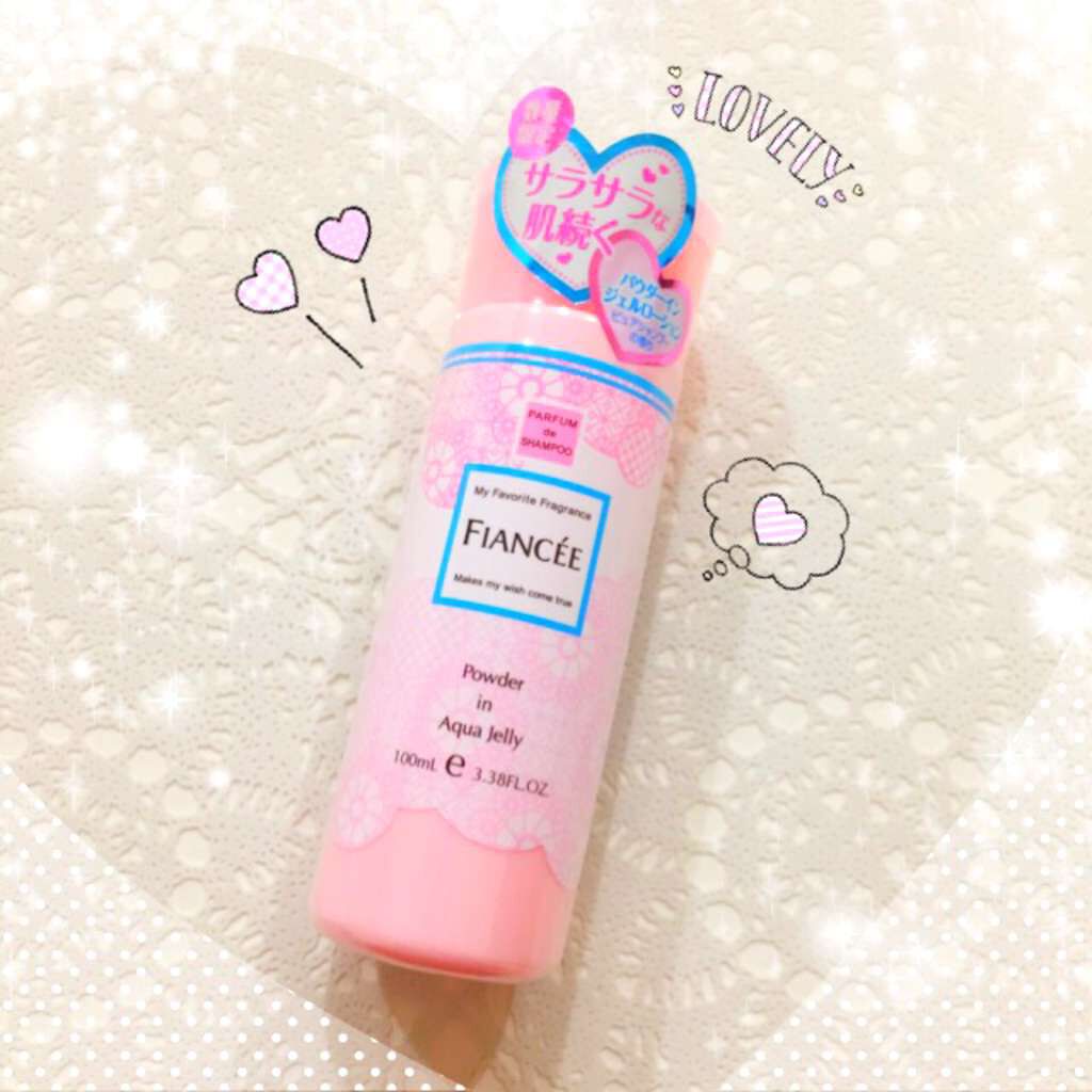 パウダーインアクアジェリー ピュアシャンプーの香り N /フィアンセ/デオドラント・制汗剤を使ったクチコミ(1枚目)