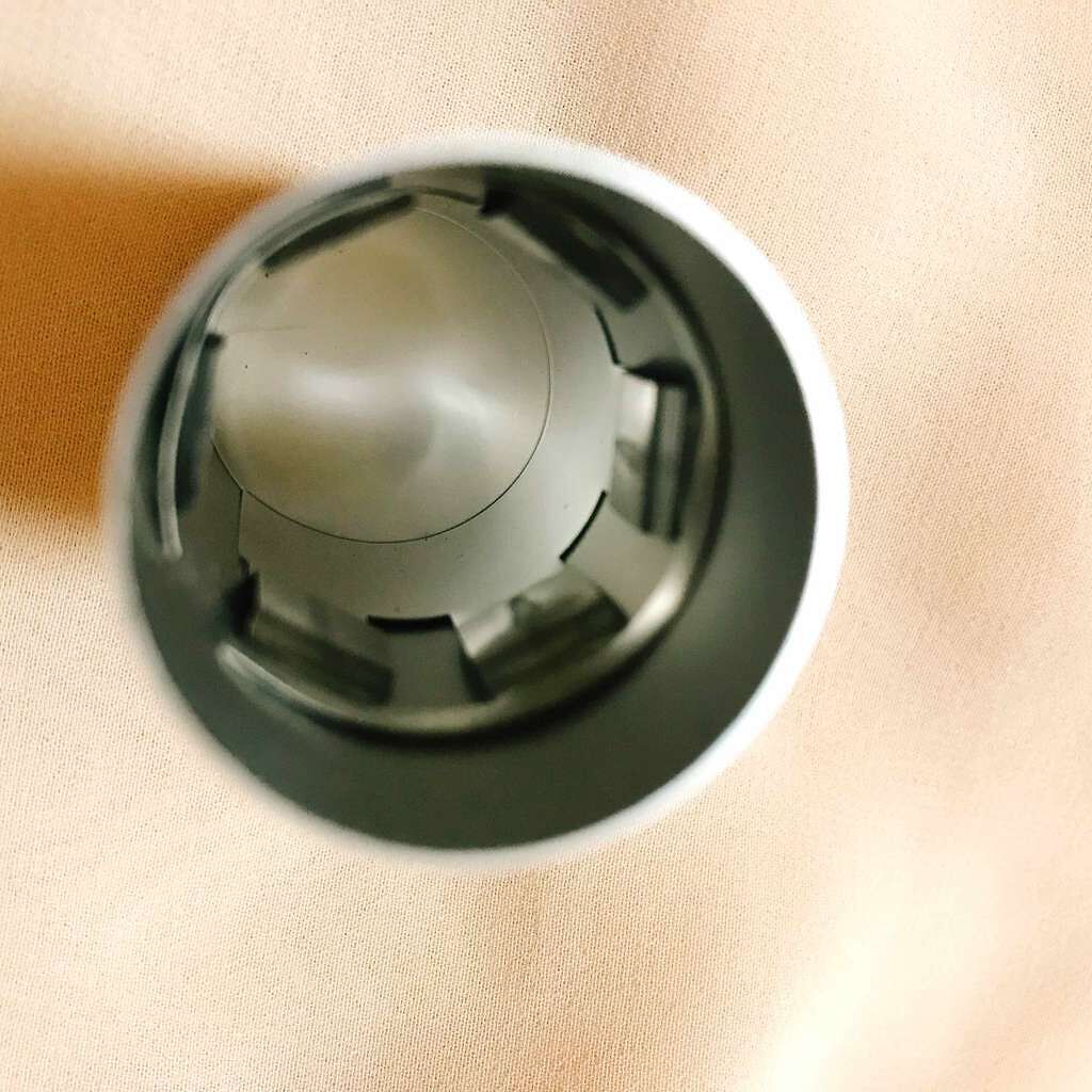 携帯用 アルミフェイスブラシ/無印良品/メイクブラシを使ったクチコミ（2枚目）