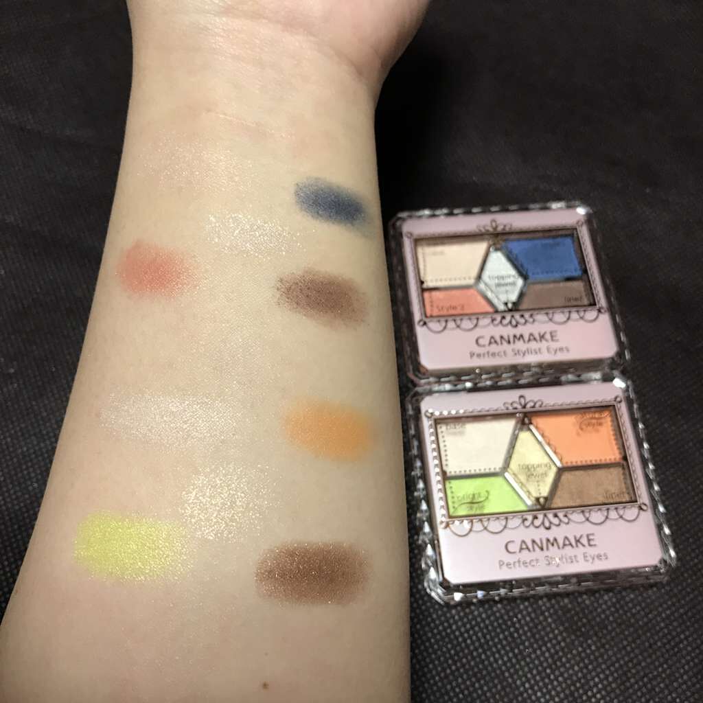 【旧品】パーフェクトスタイリストアイズ/キャンメイク/アイシャドウパレットを使ったクチコミ(2枚目)