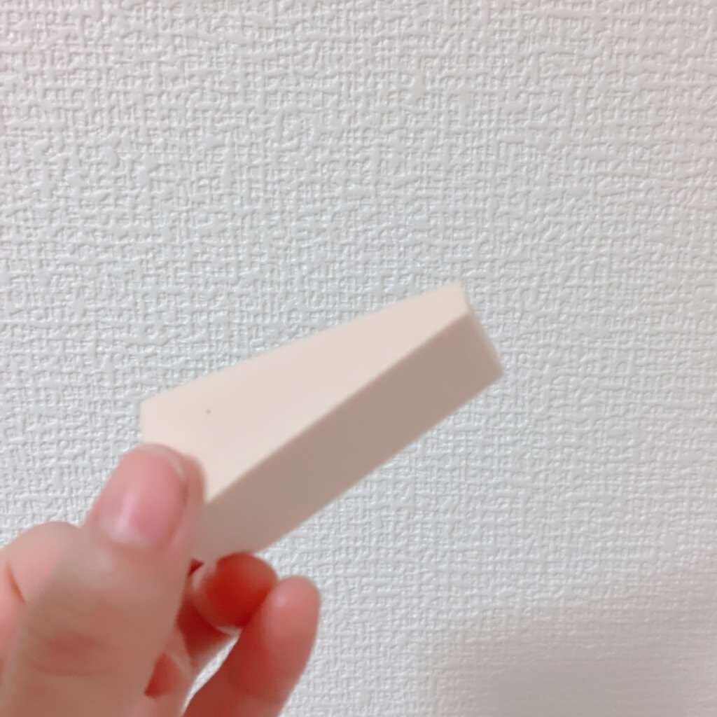 matsukiyo メイクアップスポンジ ウェッジ型/matsukiyo/パフ・スポンジを使ったクチコミ(2枚目)