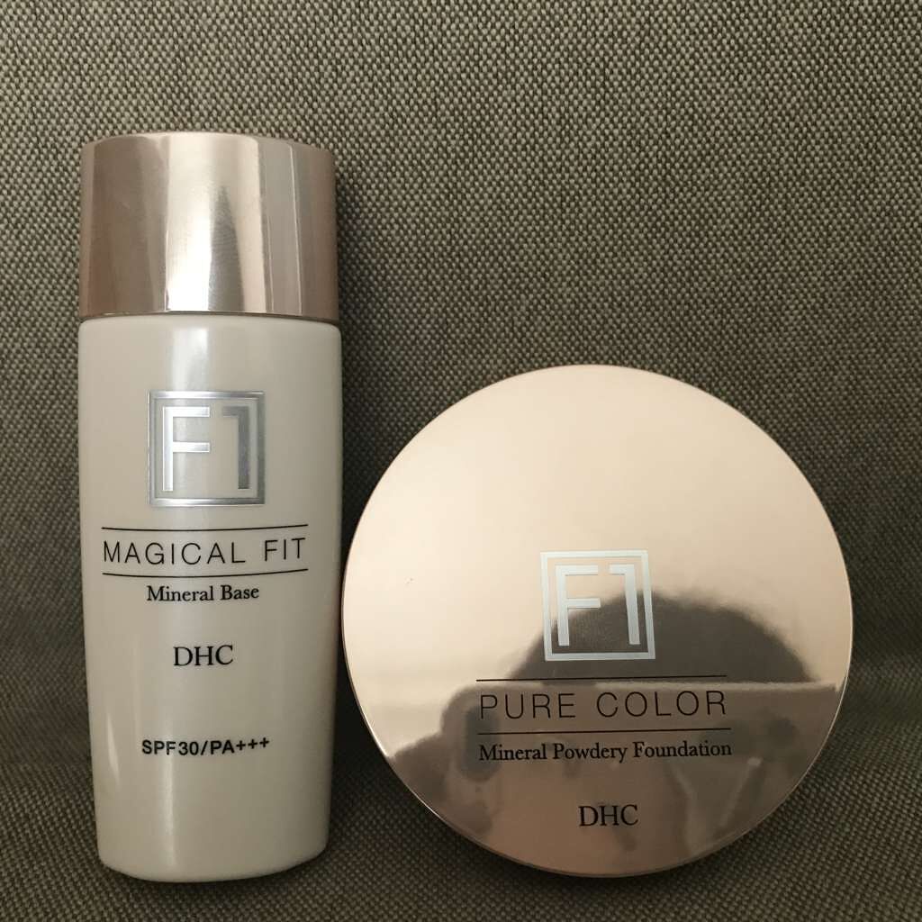 ミネラルパウダリーファンデーション ピュアカラー［F1］/DHC/パウダーファンデーションを使ったクチコミ（1枚目）